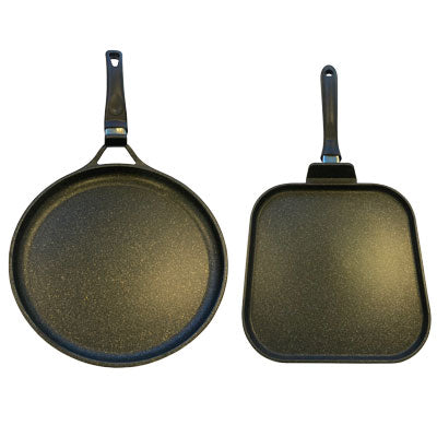 Premium Marble Griddle Set of 2 - 12.6