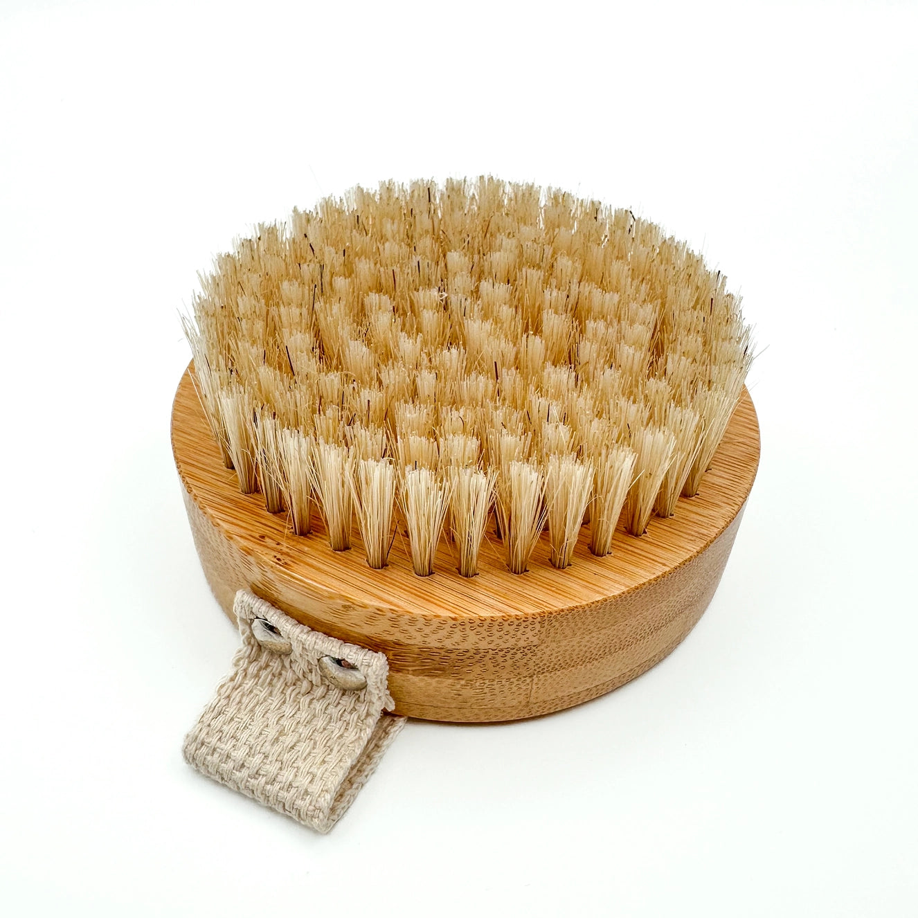 Premium Bamboo Body Brush for Dry Brushing & Exfoliation – Natural Wooden Massage Brush for Skin Care, Lymphatic Drainage & Cellulite Reduction – Perfect for Spa, Shower & Home Use