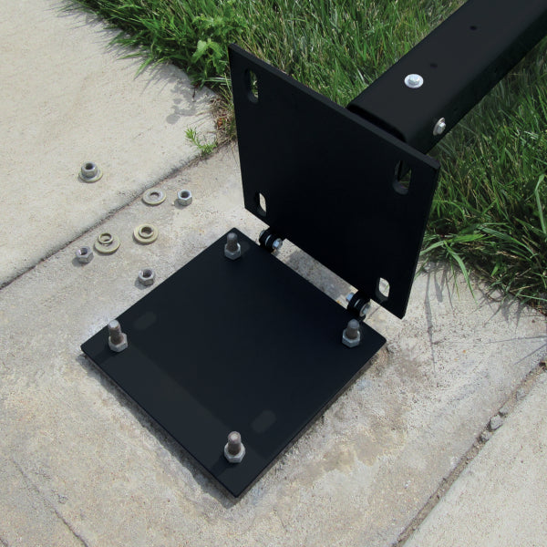 First Team Court Vision Solar Powered LED Basketball Court Light - Outdoor Sports Lighting for Driveways, Backyards & Playgrounds