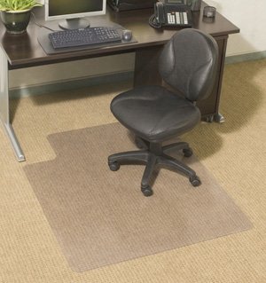 Clear Chair Mats for Carpeted Floors - 45