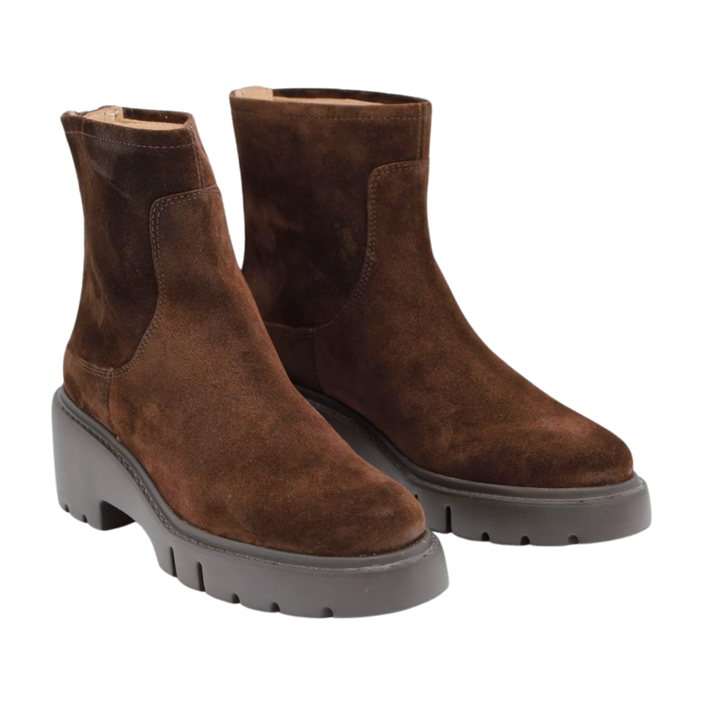 UNISA Women's Jorge Brown Suede Ankle Boots - Comfortable & Stylish for Fall & Winter Fashion, Office Wear, and Casual Outings