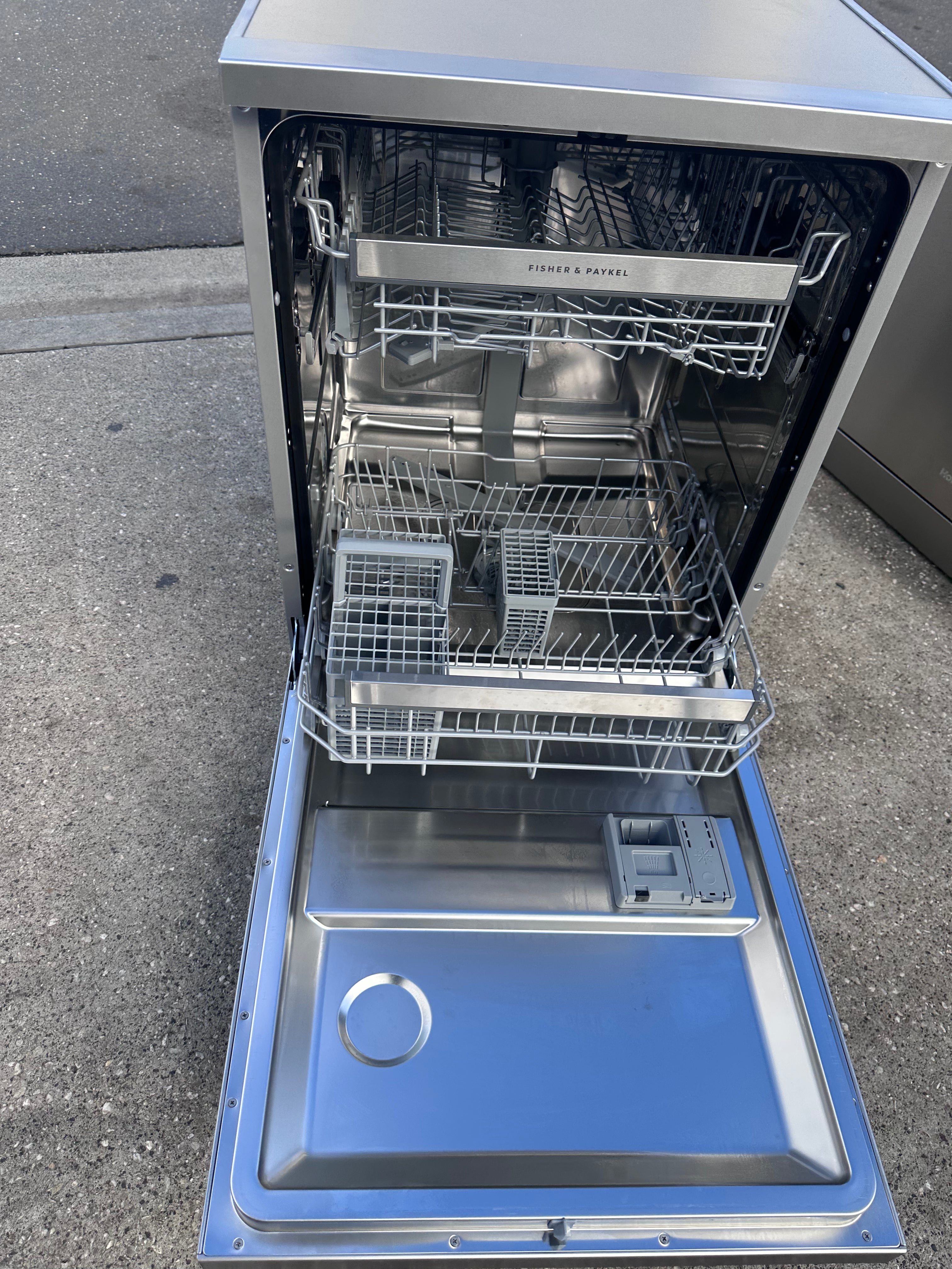 Fisher & Paykel Stainless Steel Dishwasher - Certified Refurbished | Energy Efficient & Quiet Operation | Perfect for Small Kitchens & Apartments