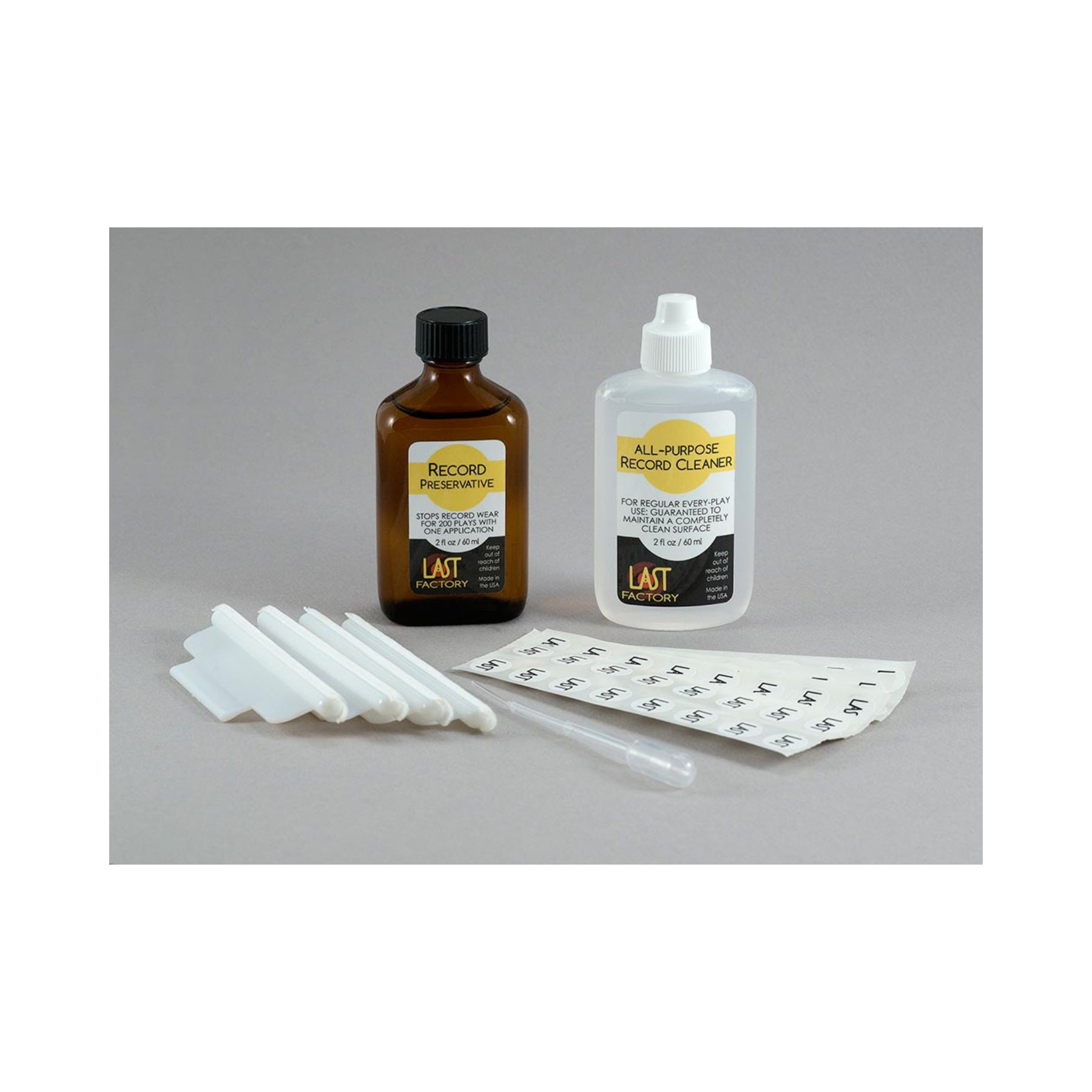LAST Record Preservative & All Purpose Vinyl Record Cleaner Kit - Open Box Clearance | Perfect for Vinyl Record Cleaning, Maintenance & Collection Care