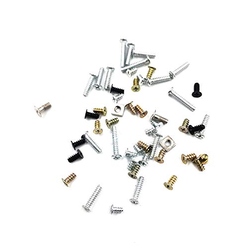 3DS LL XL Full Screw Set Replacement Kit - Housing Shell Repair Screws for Nintendo 3DS XL/LL Console Maintenance & DIY Fix
