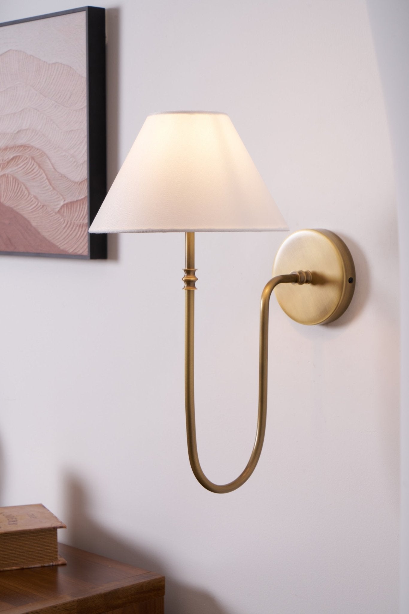 Collins Wall Light - Modern LED Sconce for Bedroom, Living Room & Hallway - Energy Efficient Indoor Lighting Fixture