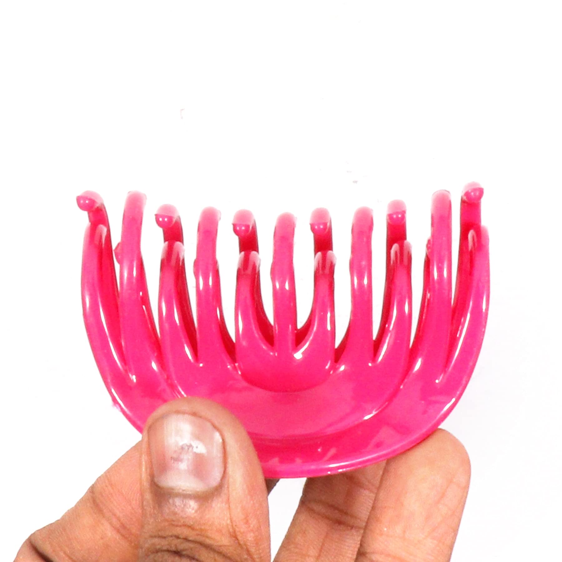 Navjai Large Hair Claw Clips for Thick Hair - Strong Hold Non-Slip Jumbo Hair Clips (12-Pack) - Perfect for Women & Girls Styling, Updos, Ponytails & Everyday Hair Accessories