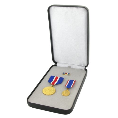 Premium Black Decoration Set Presentation Box - Elegant Gift Packaging for Awards & Corporate Gifts (Pack of 4) | Perfect for Business Events, Employee Recognition & Special Occasions