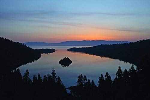 Hogan Lake III Wall Decal - Premium Removable Vinyl Sticker for Home & Office Decor - Perfect for Living Rooms, Bedrooms, and Nursery Walls