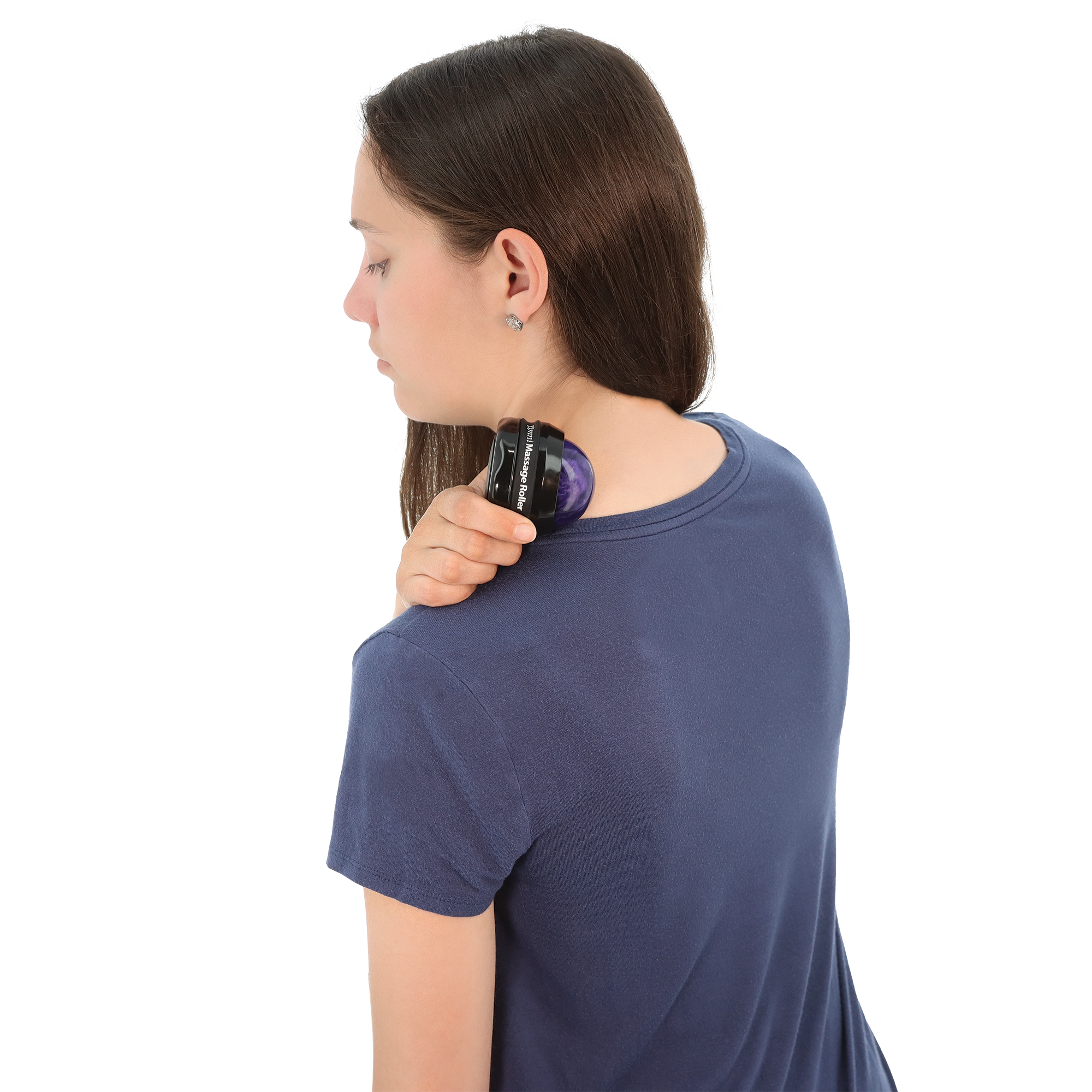 Omni Massage Roller - Deep Tissue Muscle Massager for Pain Relief & Recovery - Portable Foam Roller for Back, Legs, Shoulders - Perfect for Gym, Yoga & Post-Workout Recovery
