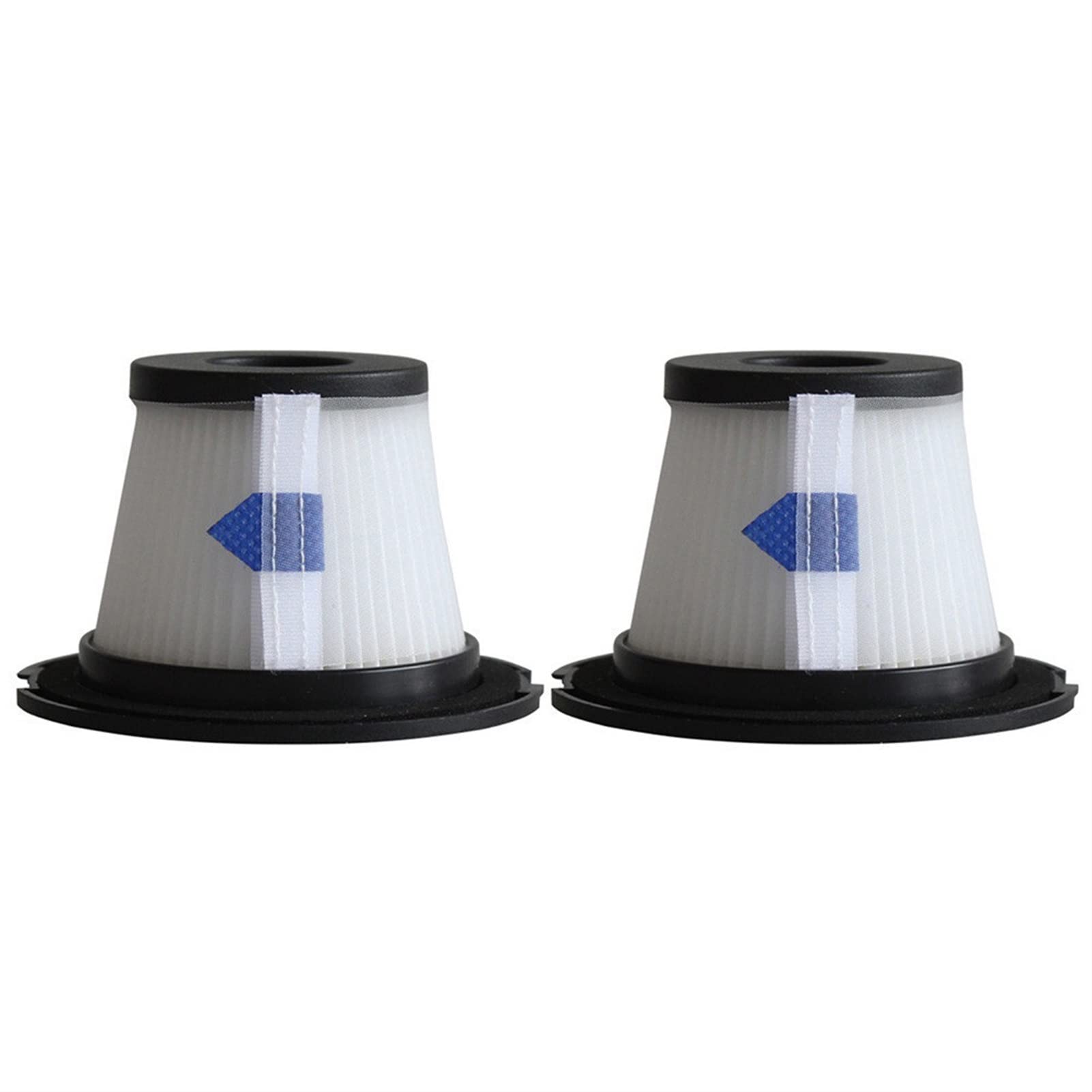 Moosoo K17 HEPA Vacuum Cleaner Filter - 2 Pack Washable Replacement Filters for Robot Vacuums | Compatible with Home Cleaners | Dust & Allergen Reduction | Ideal for Pet Hair, Hardwood Floors & Carpets