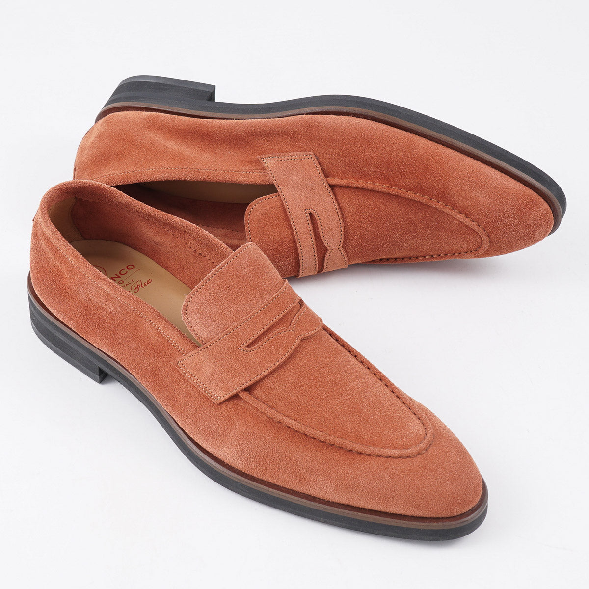 Di Bianco 'Amato' Unlined Suede Loafers - Comfortable Italian Leather Slip-On Shoes for Men | Perfect for Business Casual, Office & Travel