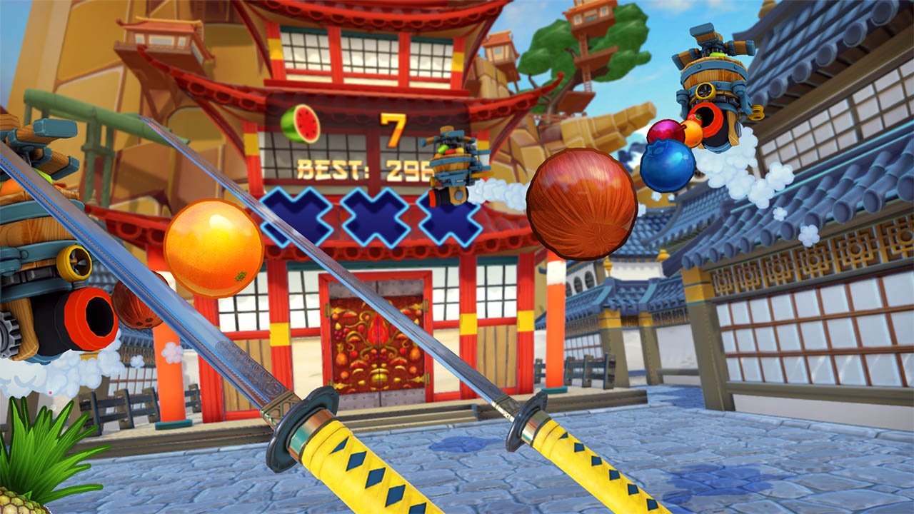 Fruit Ninja VR Game for PS4 & PSVR - Exciting Virtual Reality Fruit Slicing Action | Perfect for Family Fun & Party Games