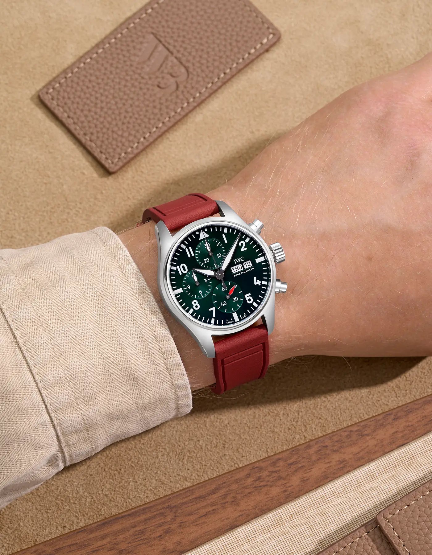 Original IWC Rubber Watch Band - Durable & Comfortable Replacement Strap for IWC Watches | Perfect for Sports, Diving & Everyday Wear