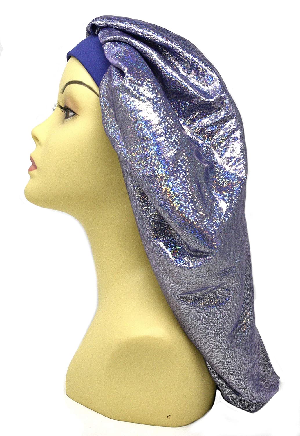 MS REMI LUMINOUS BONNET SUPER JUMBO PURPLE PEARL Hair Dryer Hood - Professional Salon Quality Hair Drying Cap for Home Use, Perfect for Deep Conditioning & Styling Treatments