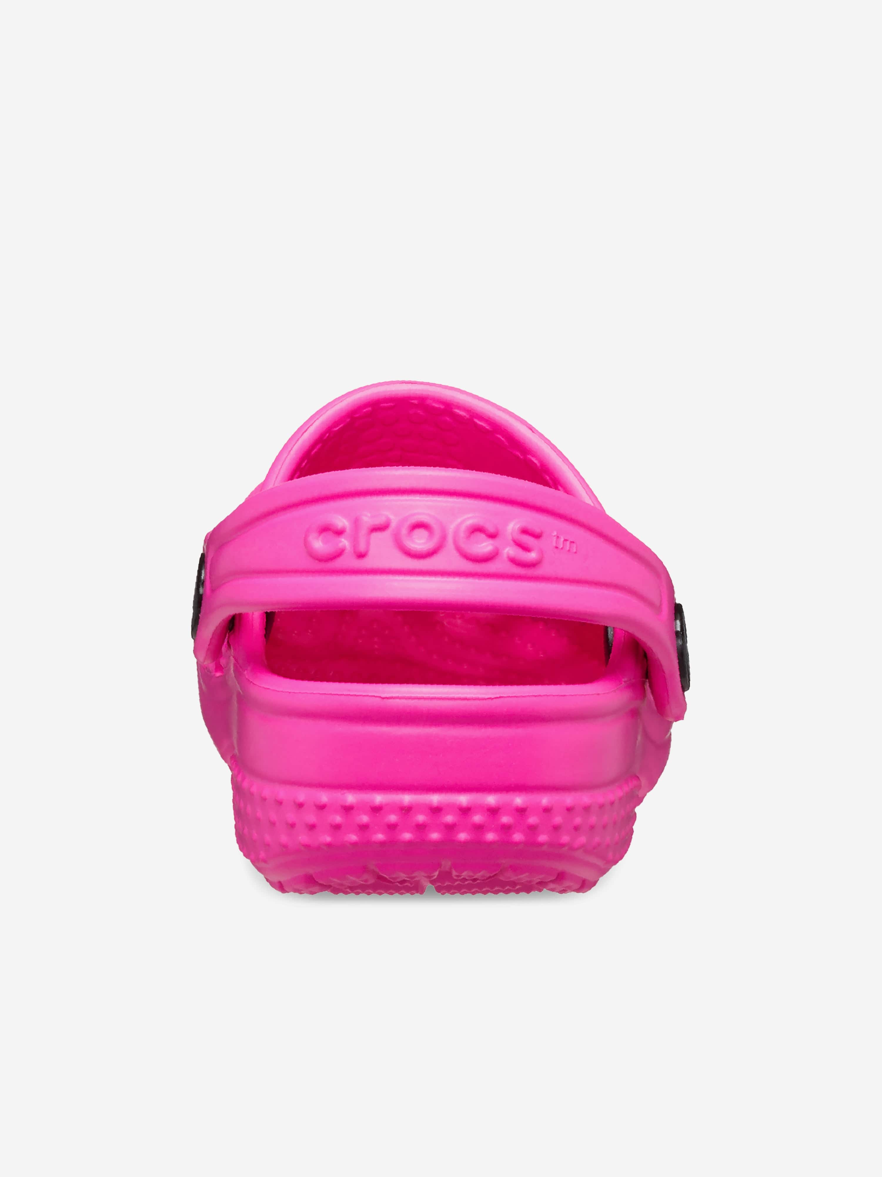 Pink Crocs Littles for Baby Girls - Comfortable & Lightweight Toddler Shoes for Playtime, Outdoors & Everyday Wear