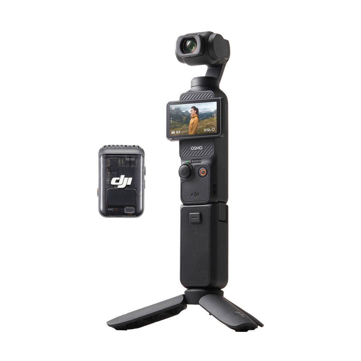DJI Osmo Pocket 3 Creator Combo - 4K Vlogging Camera with Gimbal Stabilizer, 1