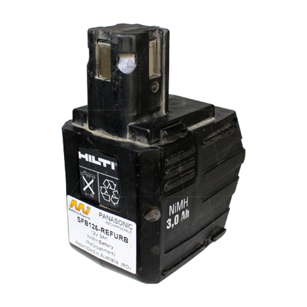 12V 3000mAh NiMH Replacement Battery for Hilti Power Tools - Compatible with Drills, Saws & Other Cordless Tools | Long Lasting & Durable