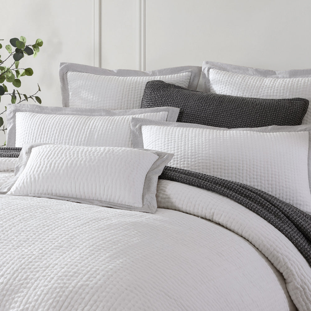 Premium Felix Charcoal Quilt Cover Set - Queen Size Bedding for Luxurious Comfort | Perfect for Master Bedroom, Guest Room & Cozy Home Decor