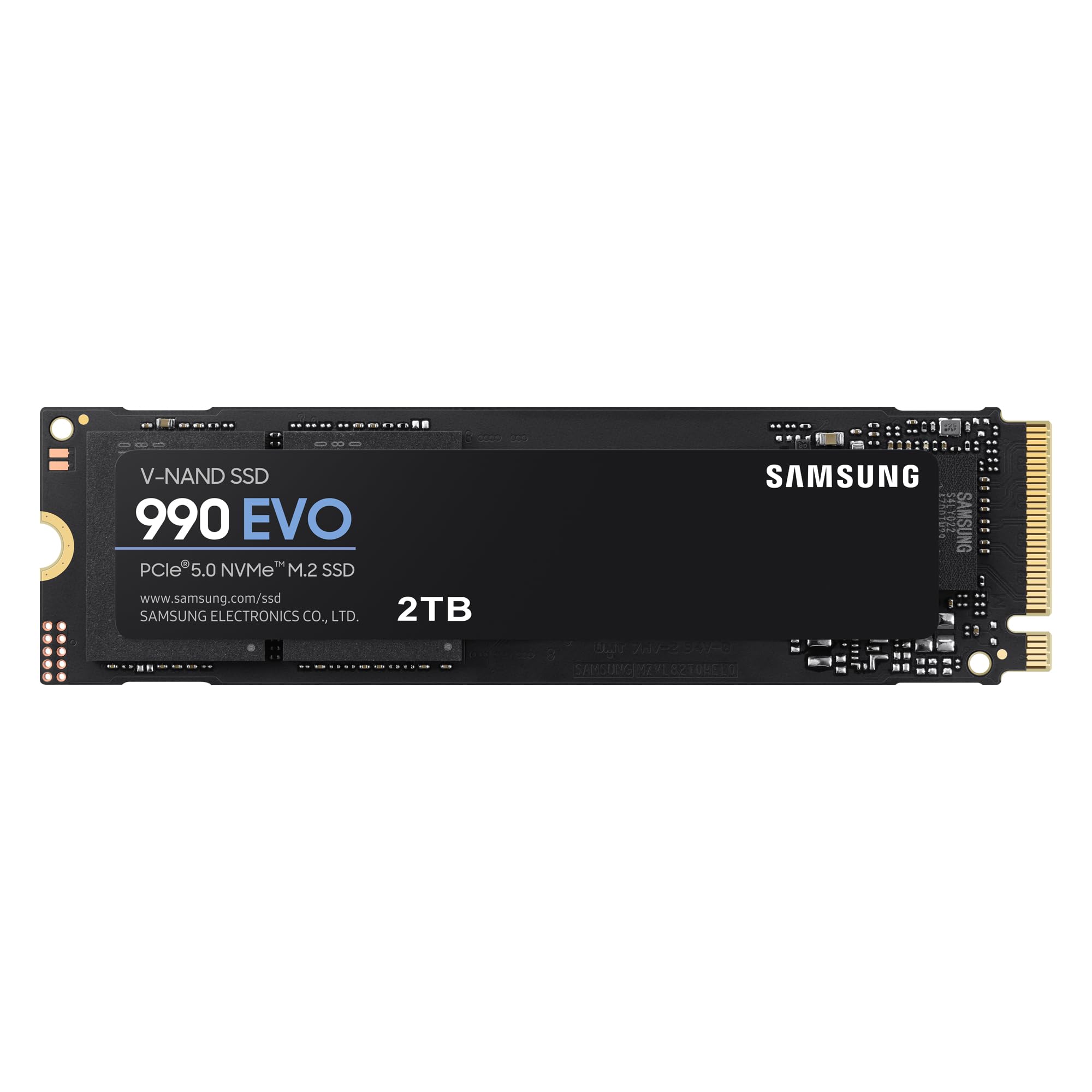 Samsung 990 EVO 2TB NVMe M.2 Internal SSD - PCIe 4.0 x4 / 5.0 x2, Up to 5000MB/s Read Speed - Perfect for Gaming, Office Work, Video Editing & PC Builds