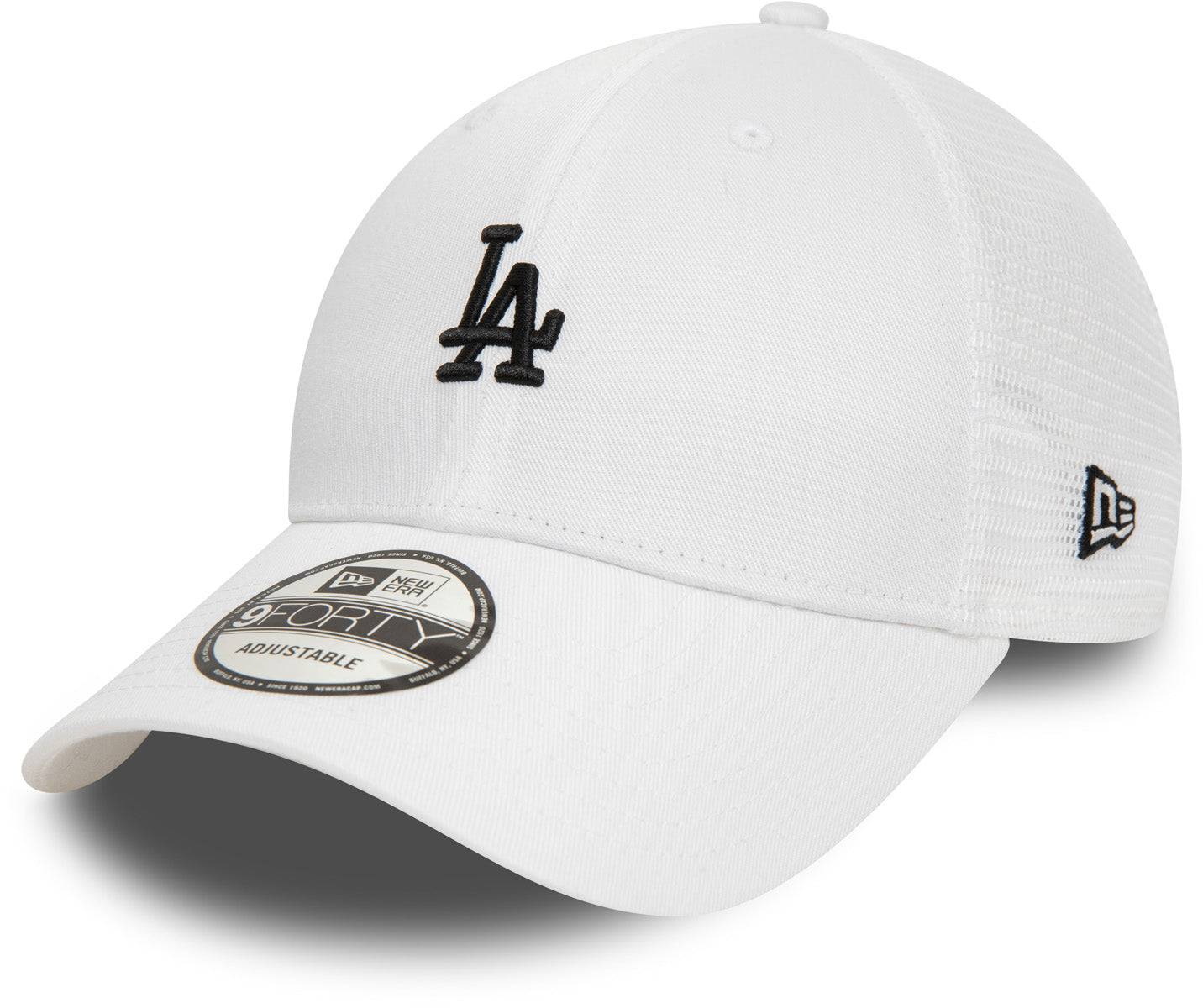 Los Angeles Dodgers New Era 9Forty Adjustable Snapback Trucker Hat - Official MLB Baseball Cap for Men & Women, Perfect for Games, Outdoor Activities & Sports Fans