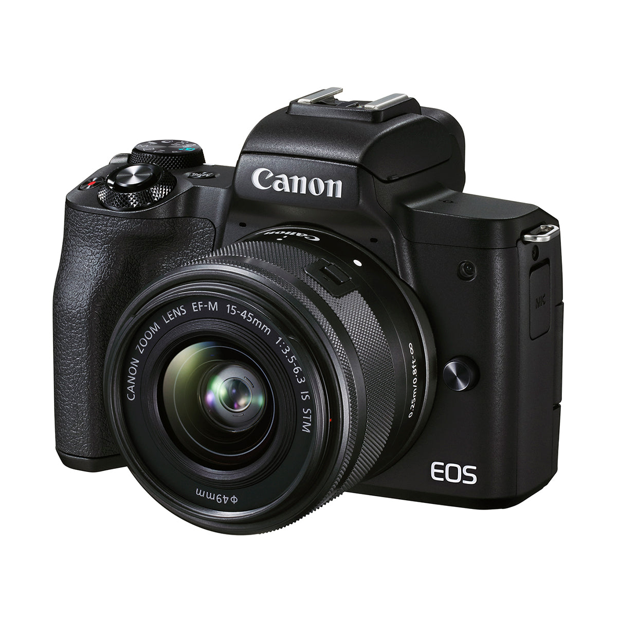 Canon EOS M50 Mark II Mirrorless Camera with 15-45mm & 55-200mm Lenses Kit - Perfect for Vlogging, Travel Photography and YouTube Content Creation