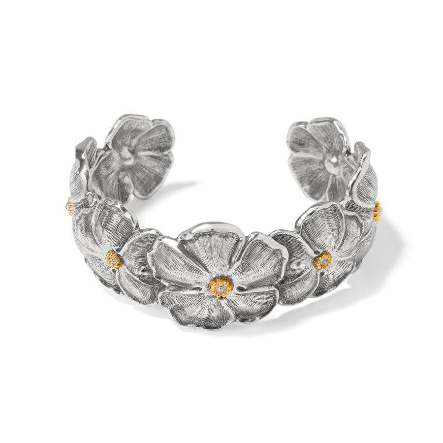 Bella Garden Cuff Bracelet for Women - Elegant Floral Bangle Bracelet Jewelry Gift for Her - Perfect for Weddings, Parties & Everyday Wear