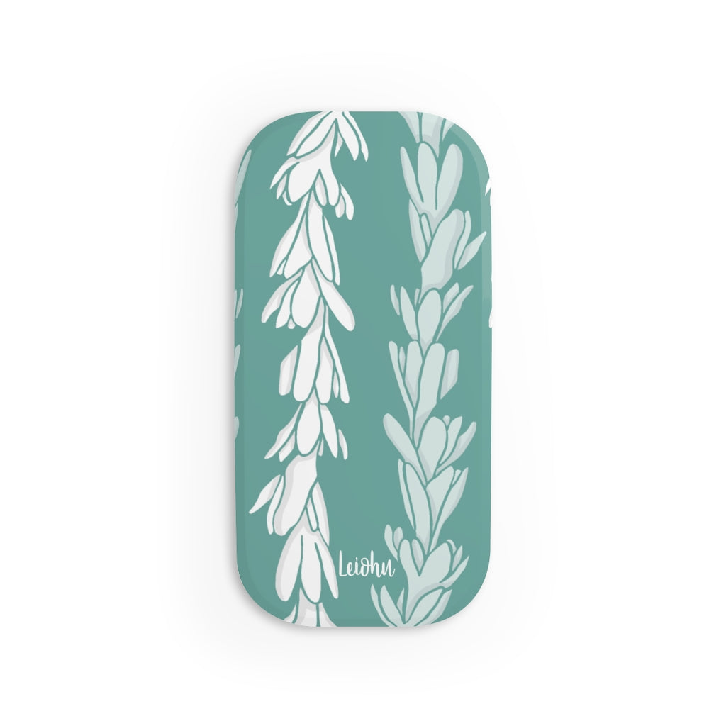 Premium Tuberose Lei Phone Grip - Non-Slip Phone Holder with Floral Design for iPhone & Samsung | Perfect for Weddings, Parties & Everyday Use