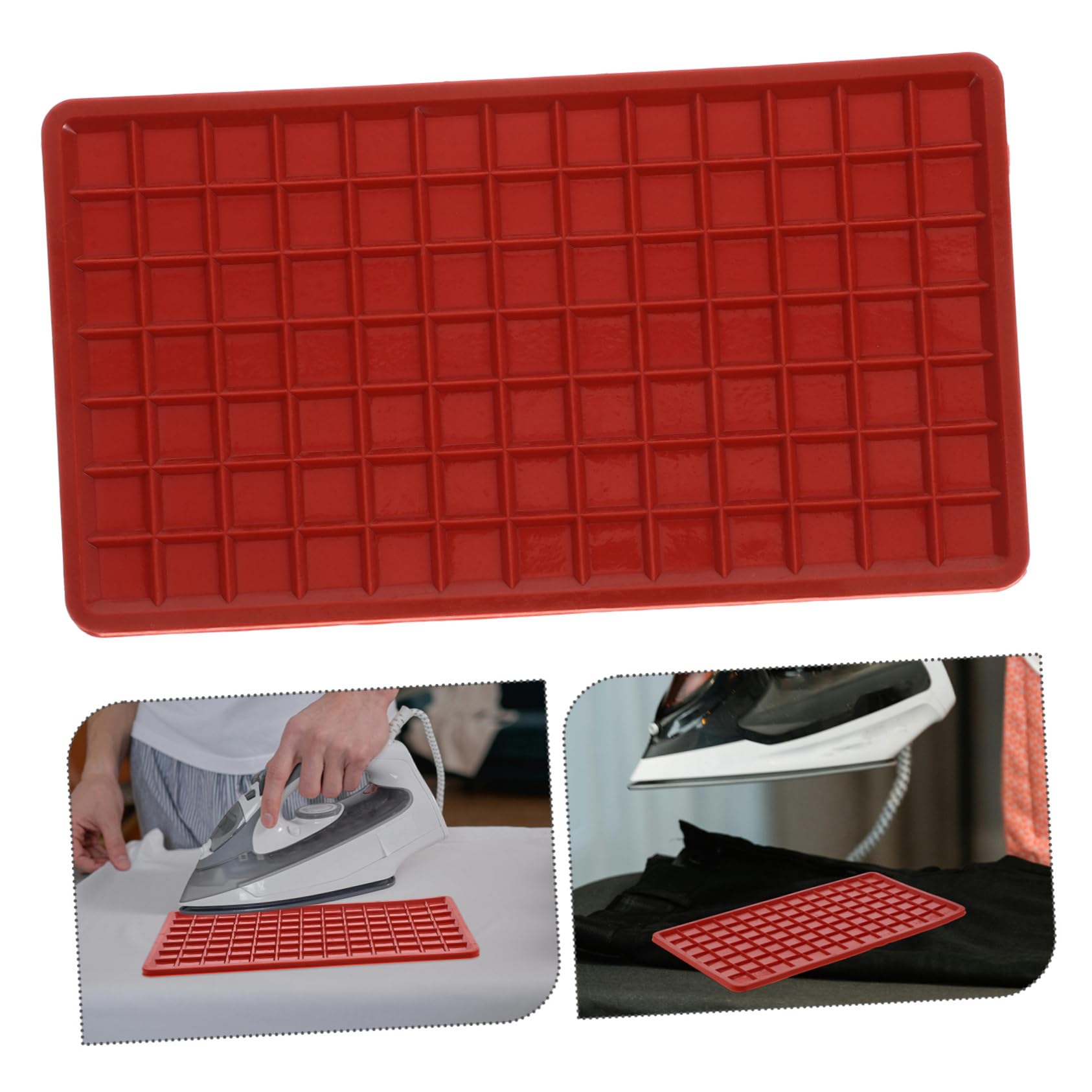 HOMSFOU Ironing Board Mat - Heat Resistant Ironing Pad with Protective Cover for Smooth Ironing - Perfect for Home, Laundry Room, and Travel Use