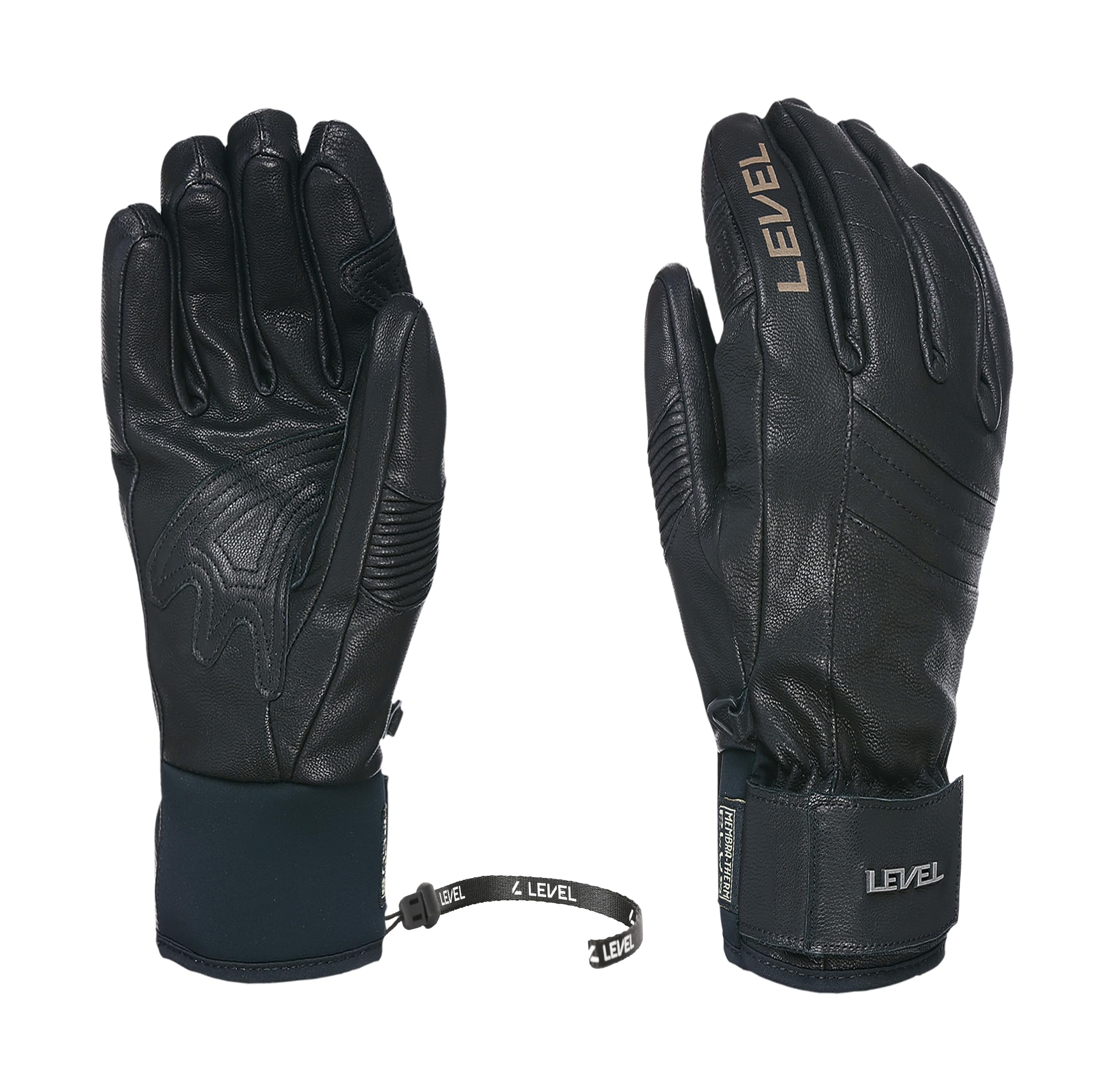 Rexford Men's Ski Gloves - Waterproof Winter Gloves for Snowboarding & Cold Weather - Level Handschuh for Outdoor Sports & Mountain Adventures