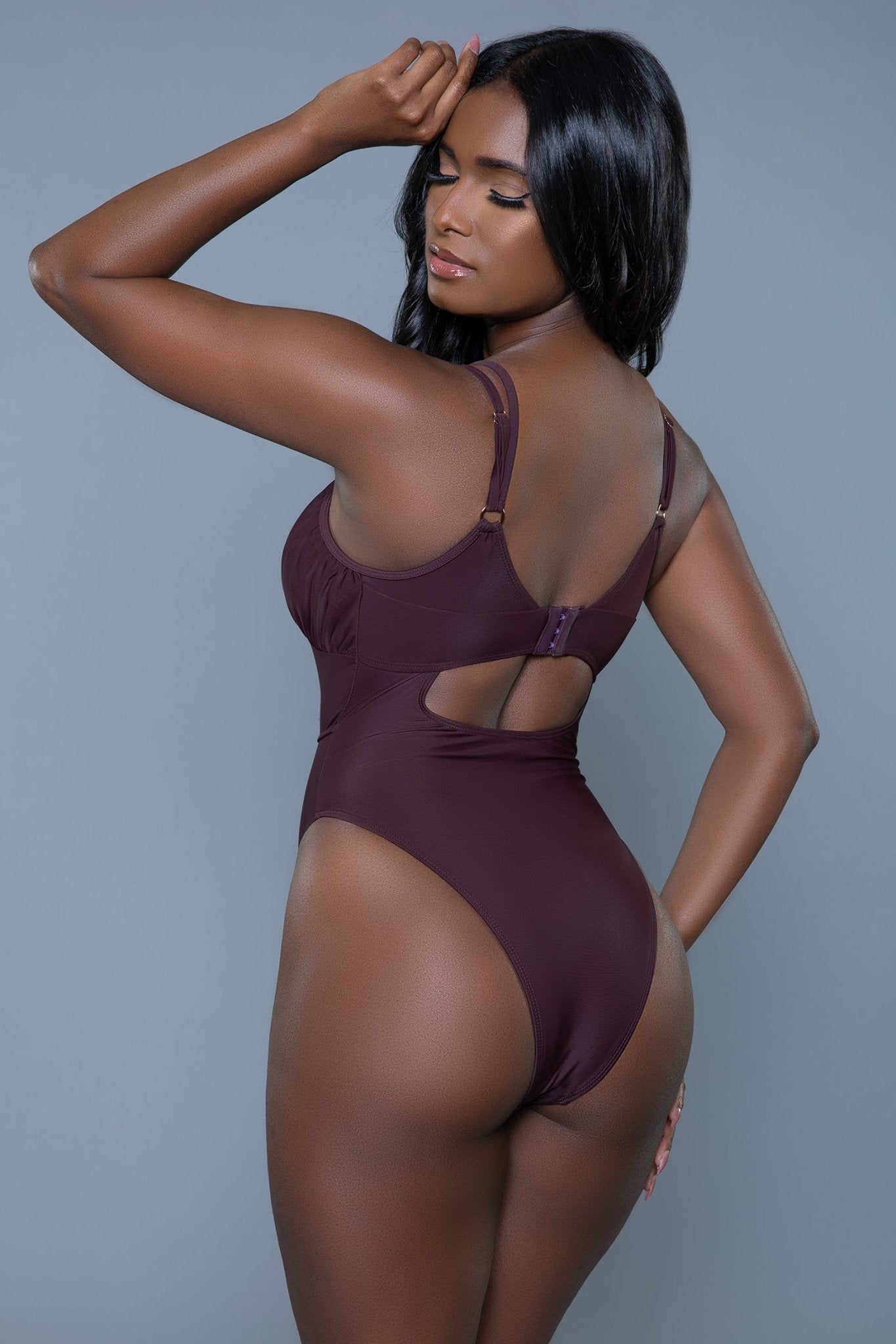 BeWicked Women's Evelyn Swimsuit 2385 - Sexy One Piece Bathing Suit for Women, High Cut Design, Tummy Control - Perfect for Beach, Pool Party & Summer Vacation