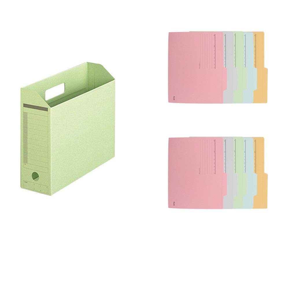 A4 File Storage Box with Lid - Durable Resin Office Organizer for Documents, Folders & Supplies | Perfect for Home, Office & School Organization