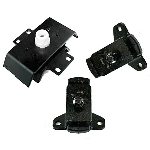 2001-2004 Toyota Sequoia 4.7L RWD Engine Motor & Transmission Mount Set - A4253, A62014, K2934 - Replacement for Smooth Ride & Vibration Reduction - Perfect for Off-Roading & Daily Commuting