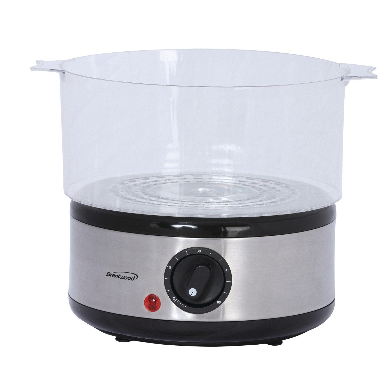 Brentwood Electric 2-Tier 5-Quart Stainless Steel Air Fryer Oven - Healthy Cooking for Family Meals, Snacks & Quick Dinners