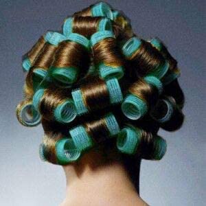 Majik Self Grip Hair Curl Rollers - 6 Pack Heatless Curling Rods for Wavy & Curly Hair Styling - Perfect for Women & Girls with Long or Short Hair - Salon Quality at Home, Great for Parties & Everyday Hairstyles