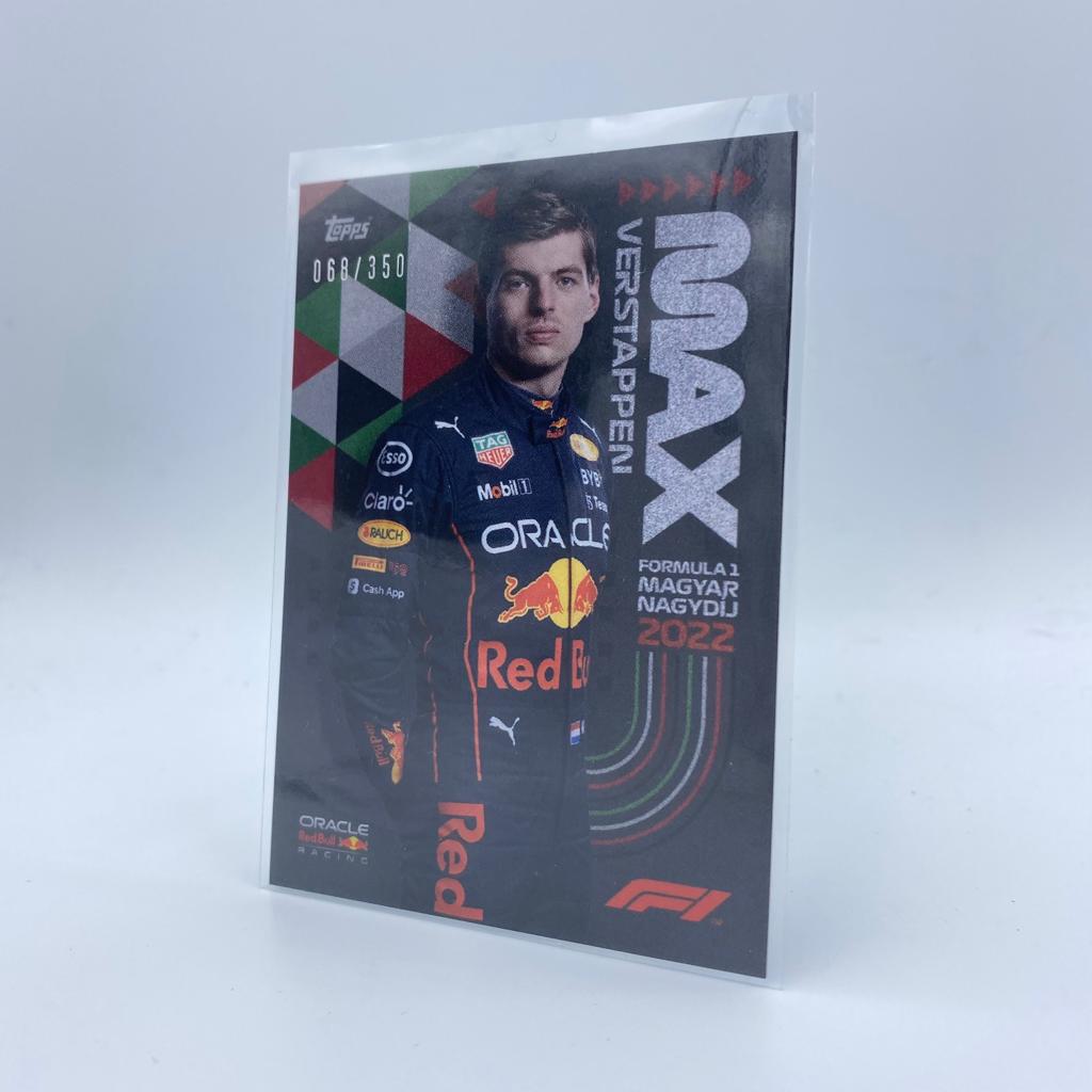 Max Verstappen Red Bull 1:43 Scale Diecast Model Car - 2022 Hungarian Grand Prix Magyar Nagydij Collectible for Racing Fans & Display