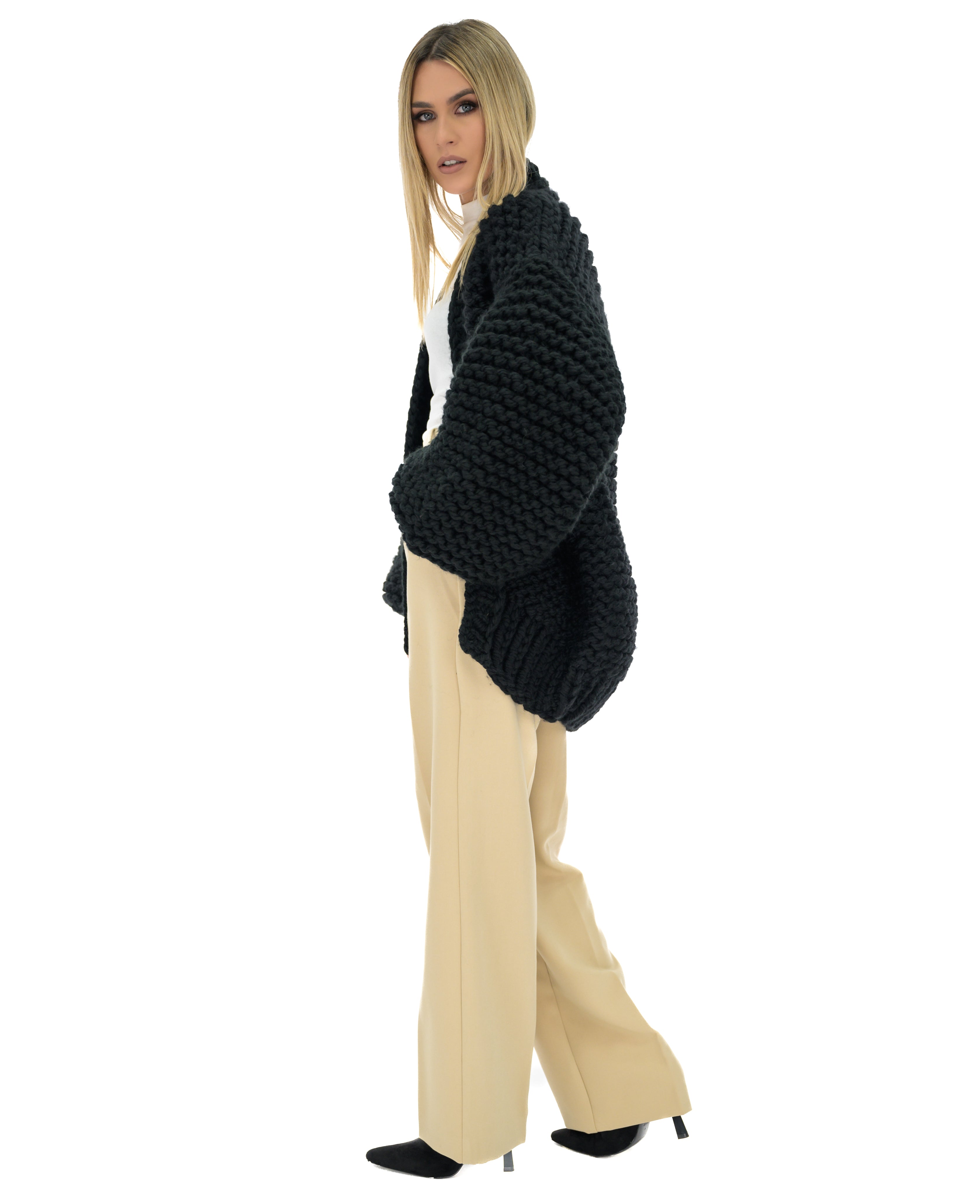 Classic Chunky Cardigan for Women - Soft Oversized Knit Sweater | Cozy Winter Fashion, Fall Layering & Casual Outfit Essential