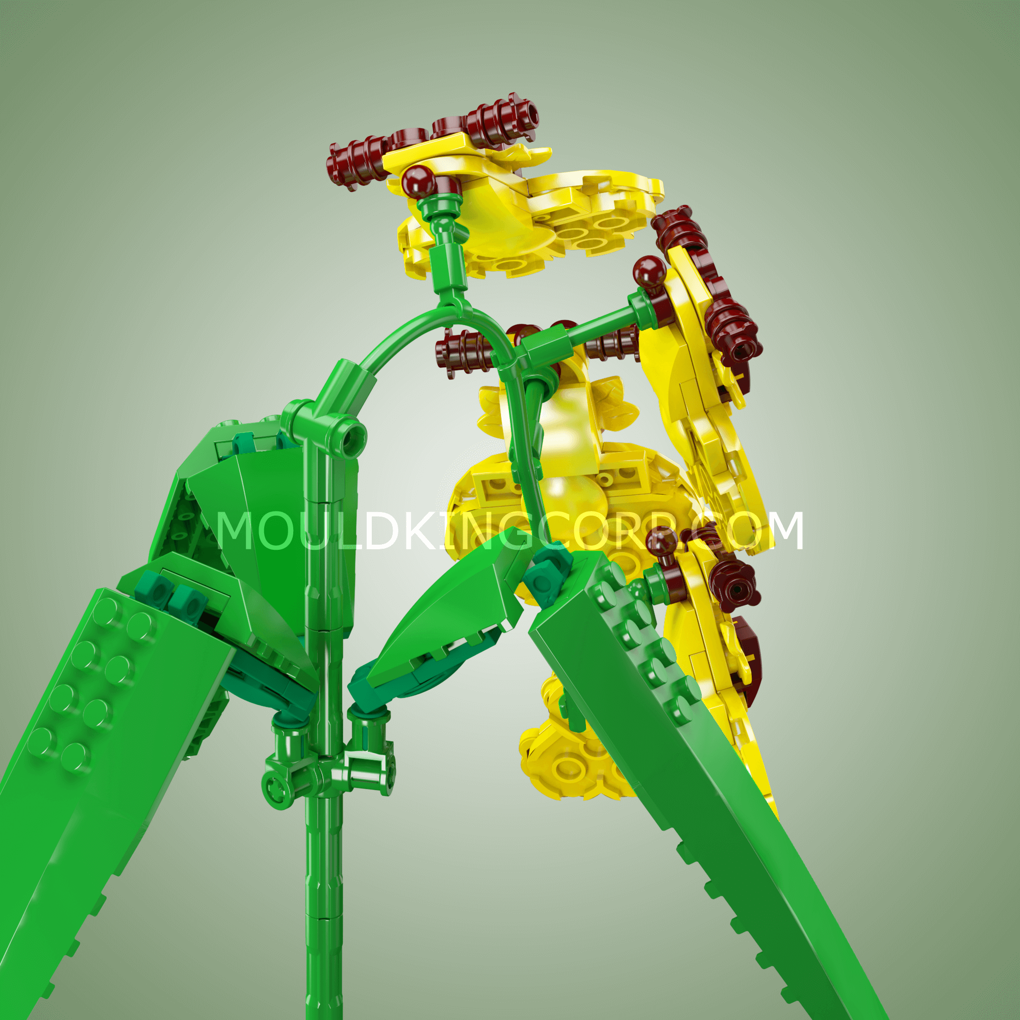 Mould King 24009 Dancing Lady Orchid Building Blocks Set - 237 PCS Creative Construction Toy for Adults & Kids | Perfect for Home Decor, STEM Learning & Gift Giving