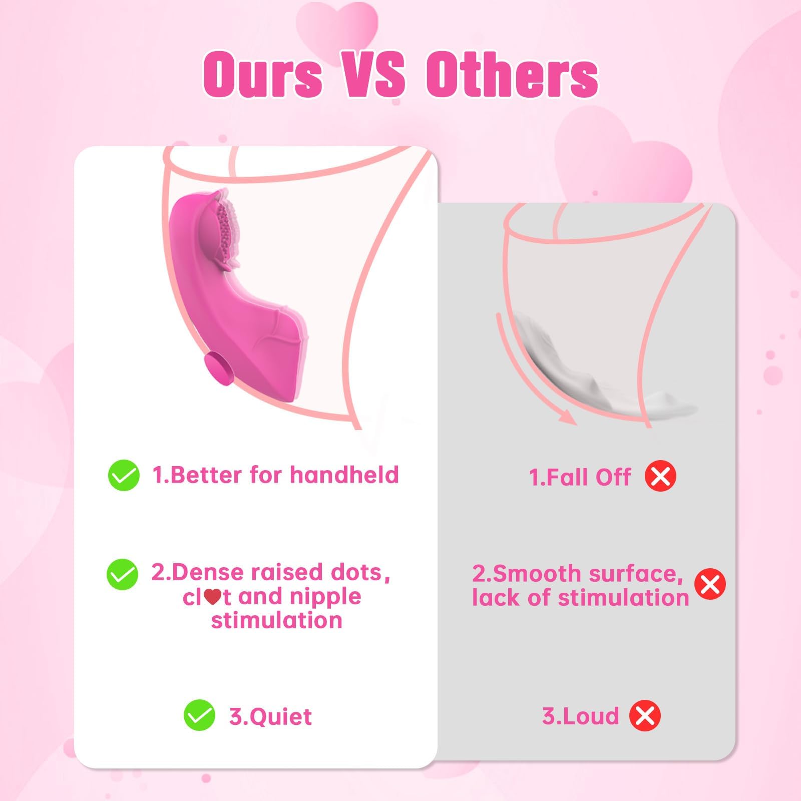 Premium Rose Clit Vibrator for Women - 9 Powerful Vibration Modes with App & Remote Control, Wearable Butterfly Panty Vibrator for Couples Play & Nipple Stimulation | Perfect for Date Nights, LDR & Spicing Up Your Sex Life