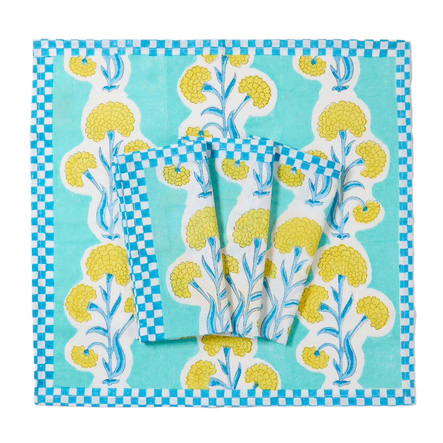 Organic Calendula Napkins for Baby Care - Gentle & Hypoallergenic for Diaper Rash & Skin Irritation - Perfect for Newborns & Sensitive Skin