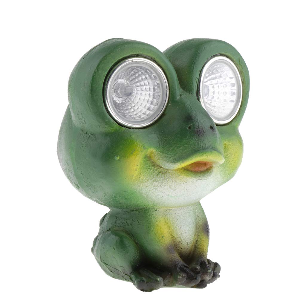 Solar Powered Frog LED Garden Light - Waterproof Outdoor Pathway Decoration for Yard, Lawn, and Patio Lighting | Perfect for Landscape Decor & Nighttime Safety