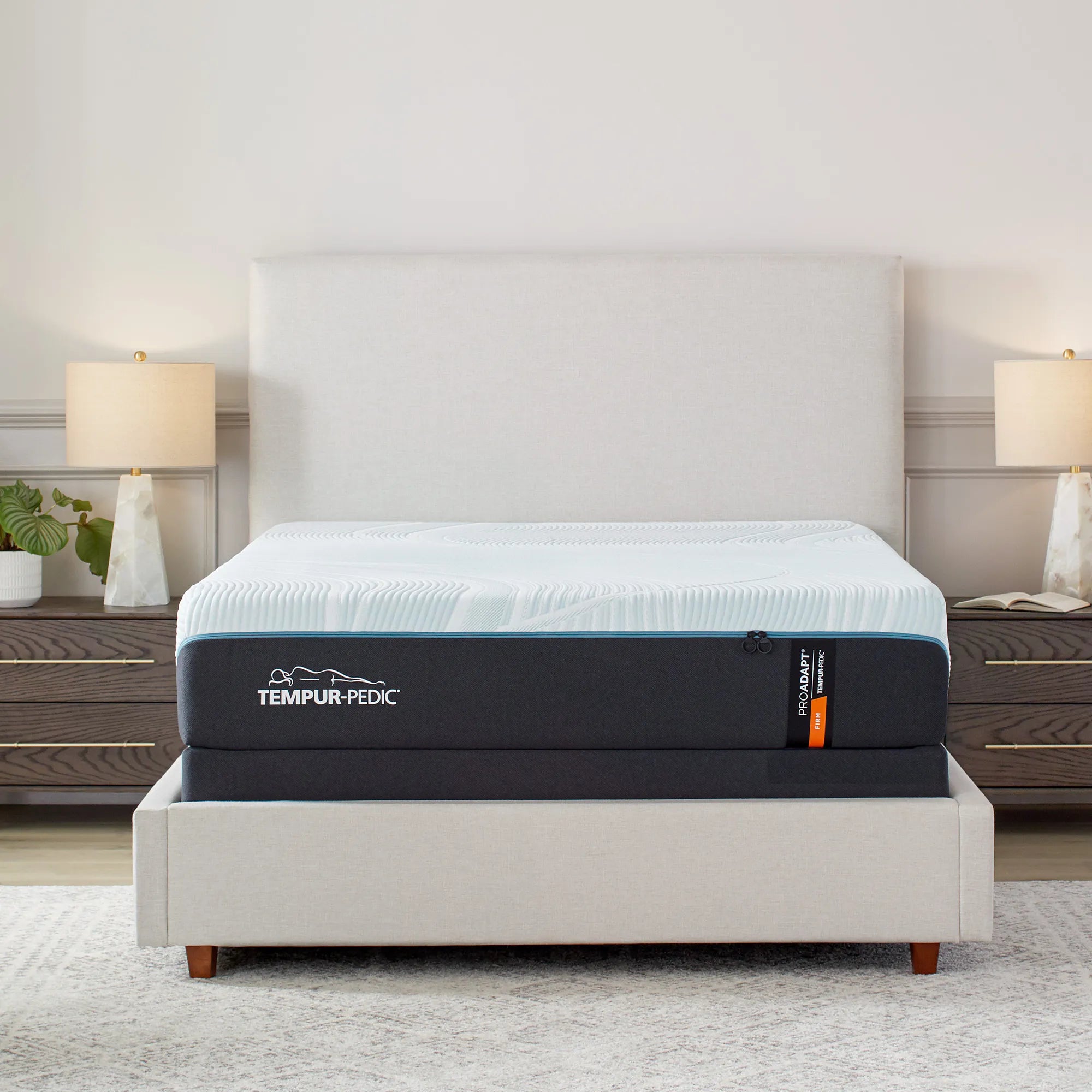 TEMPUR ProAdapt® Firm Mattress - Premium Memory Foam Mattress for Back Pain Relief & Pressure Relief - Ideal for Side, Back & Stomach Sleepers - Perfect for Bedroom, Guest Room & Apartment