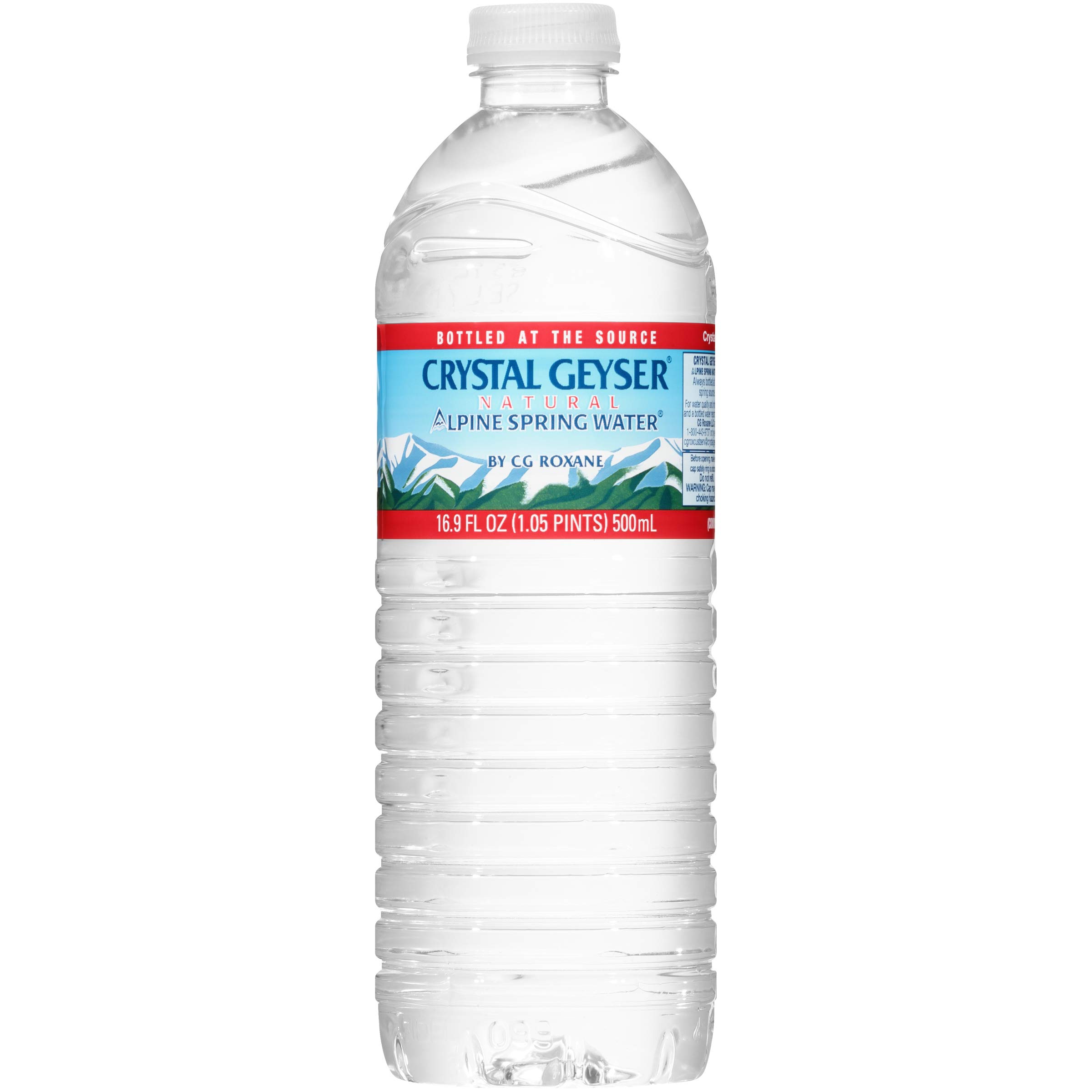 Alpine Spring Water - 16.9 Fl Oz (Pack of 35) | Natural Source Bottled Water | Perfect for Hydration, Camping & Emergency Preparedness