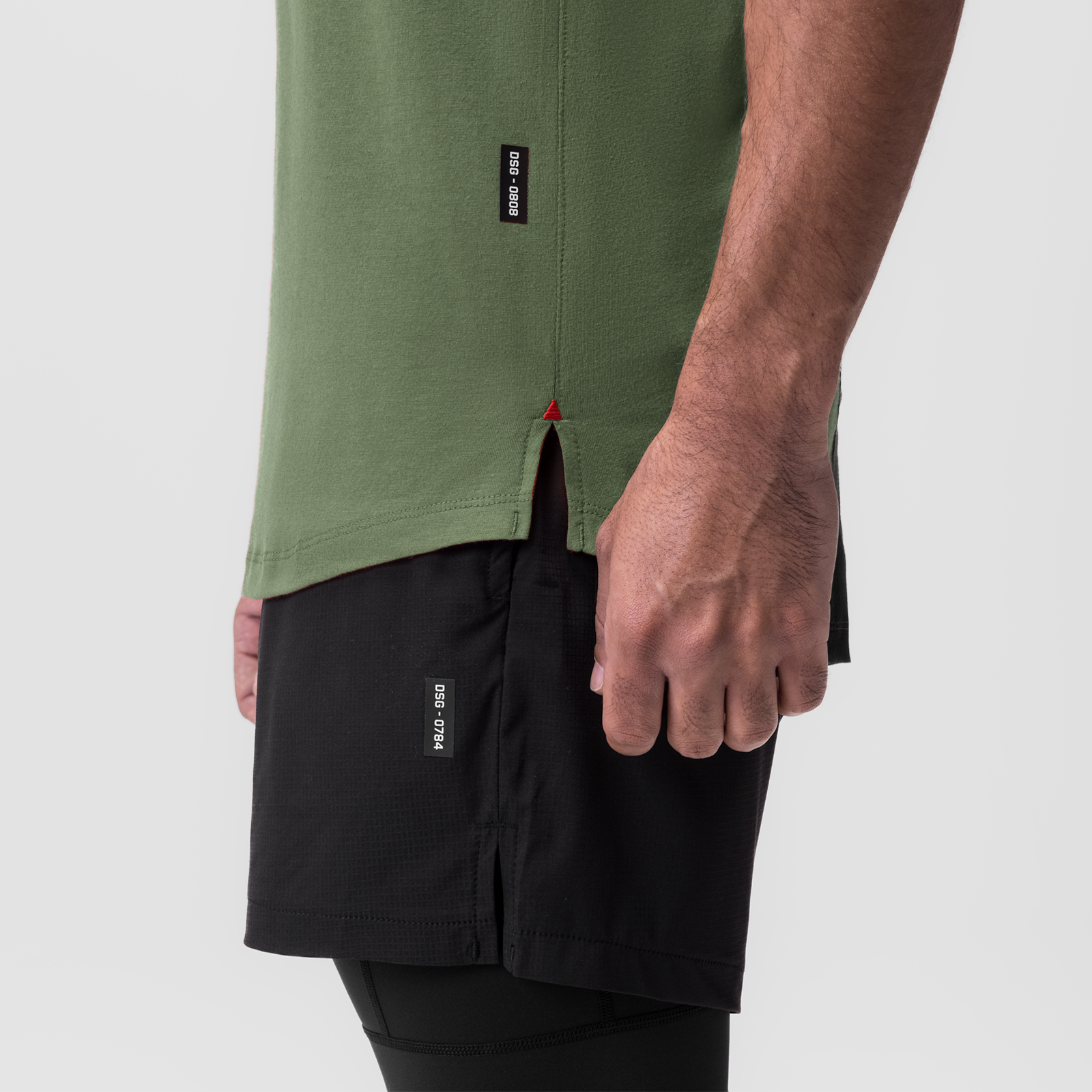 Supima® Vented Tank Top for Women - Breathable Olive Green Casual Shirt | Perfect for Yoga, Gym Workouts & Summer Outdoor Activities
