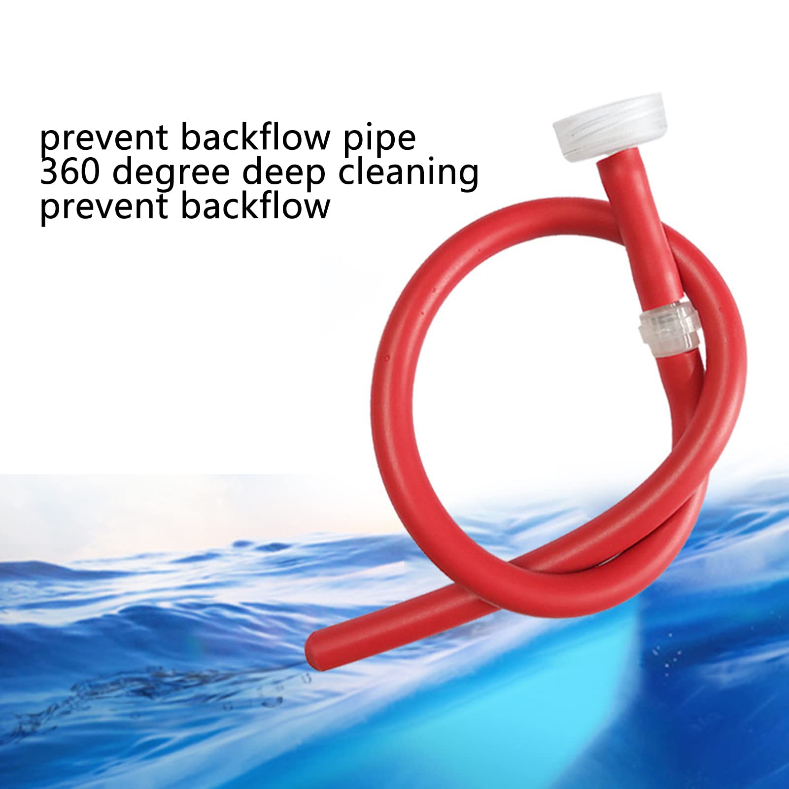 Alvinlite Enema Hose Kit - Silicone Nozzle for Colon Cleansing & Coffee Enema at Home