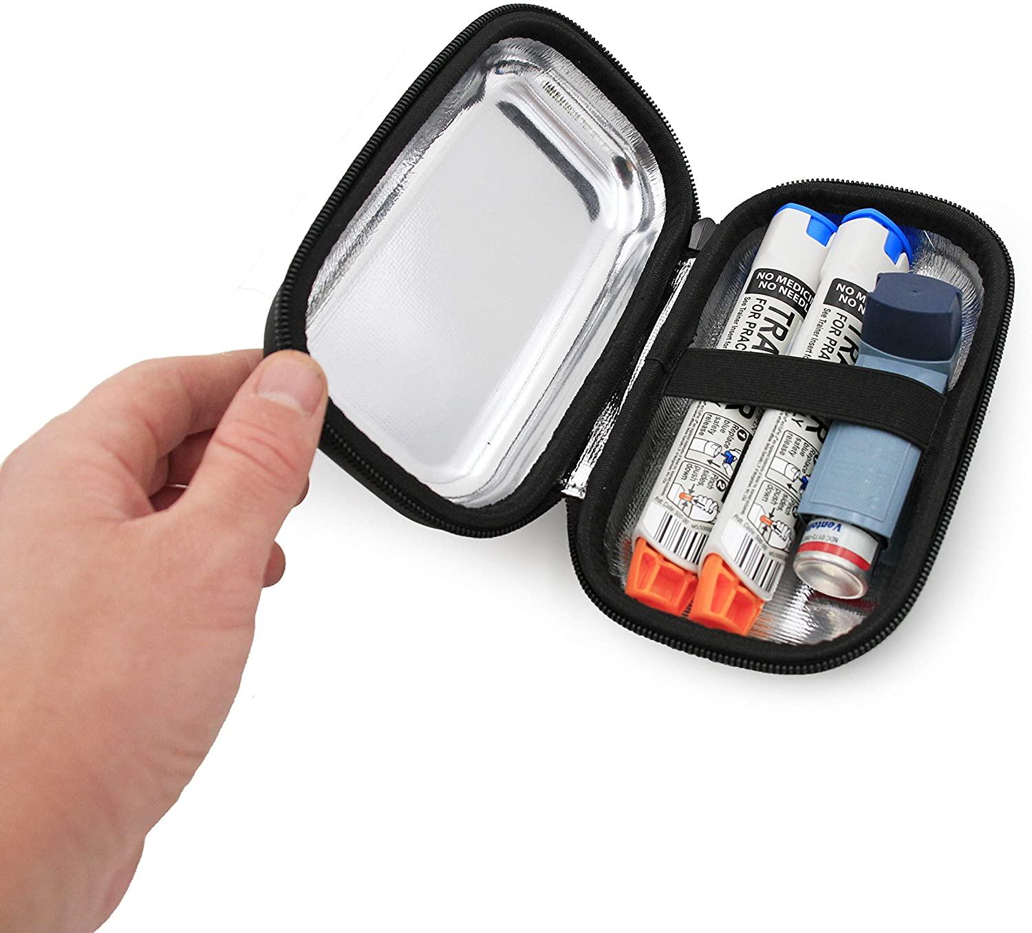 CASEMATIX Insulated Travel Bag Case for Kids & Adults - Portable Cooler Lunch Box for School, Work, Picnics & Outdoor Adventures (Case Only)