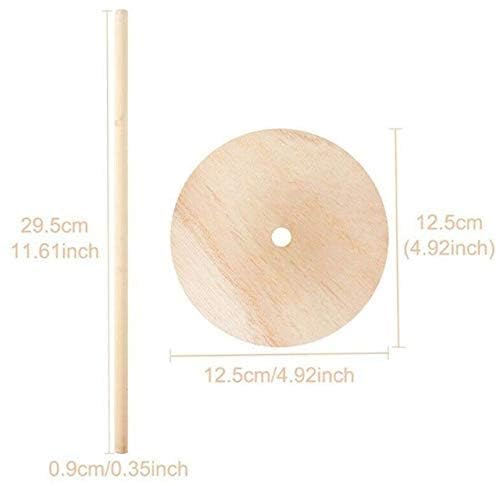 3-Piece Wooden Donut Stand & Bagel Holder for Parties - Elegant Dessert Display Tower for Wedding, Birthday, Baby Shower & Buffet Table Decor