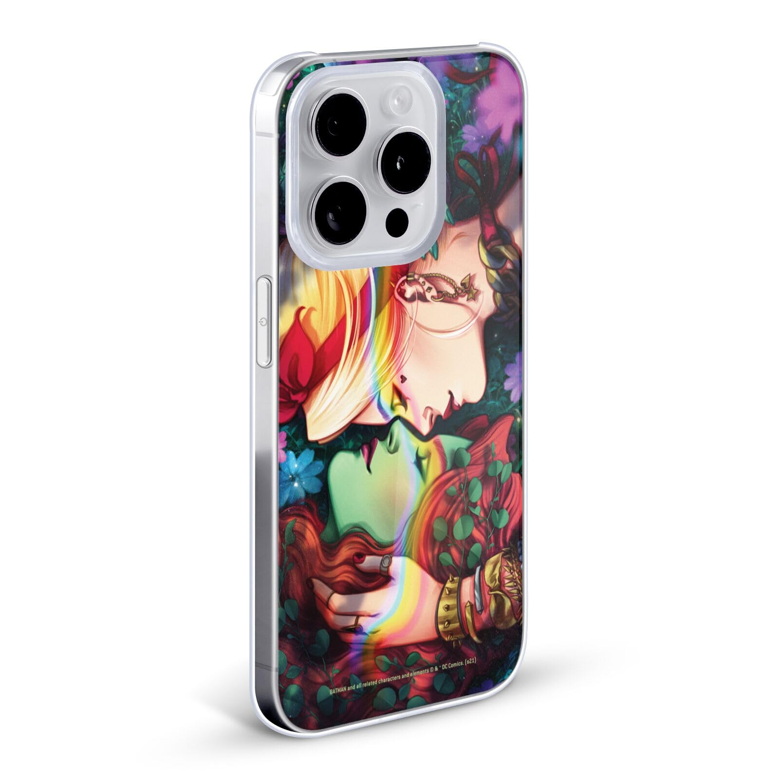 Official Batman DC Comics Poison Ivy & Harley Quinn Gotham City Sirens Hard Case for iPhone 13 Pro Max - Licensed Superhero Phone Cover for Protection & Style - Perfect for Fans, Cosplay & Comic Conventions