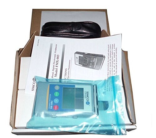 FMX-003 Handheld Electrostatic Field Meter - Digital Static Charge Tester by SIMCO | Portable Static Electricity Detector for Industrial, Laboratory & Cleanroom Use