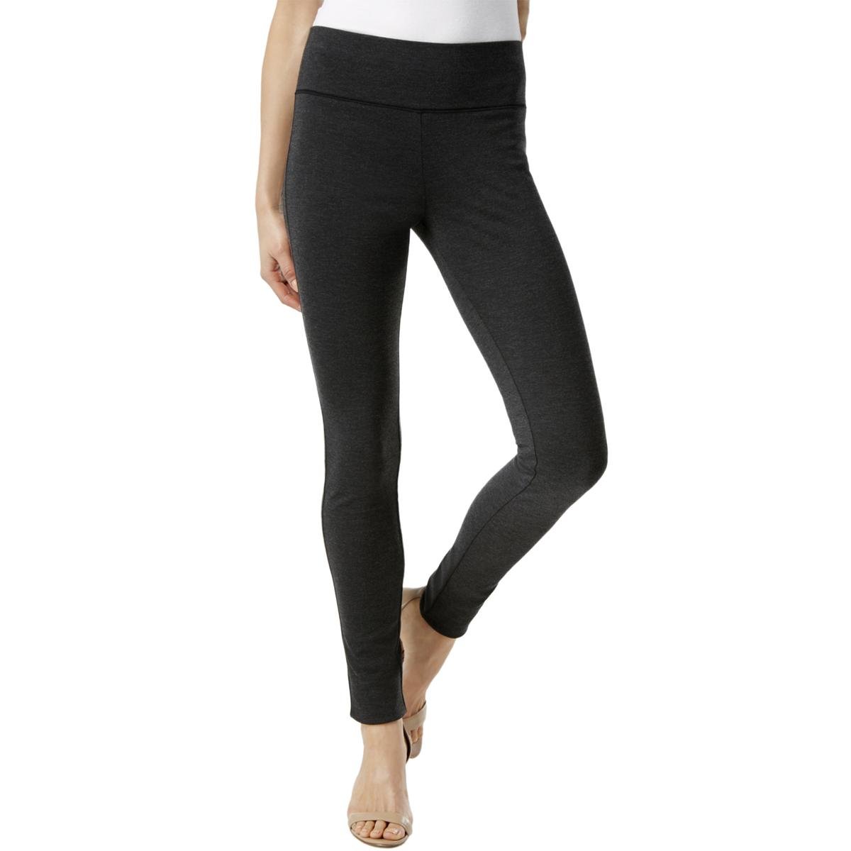 I-N-C Women's Ponte Skinny Casual Leggings - High Waisted Stretchy Comfort Pants for Workout, Yoga & Everyday Wear