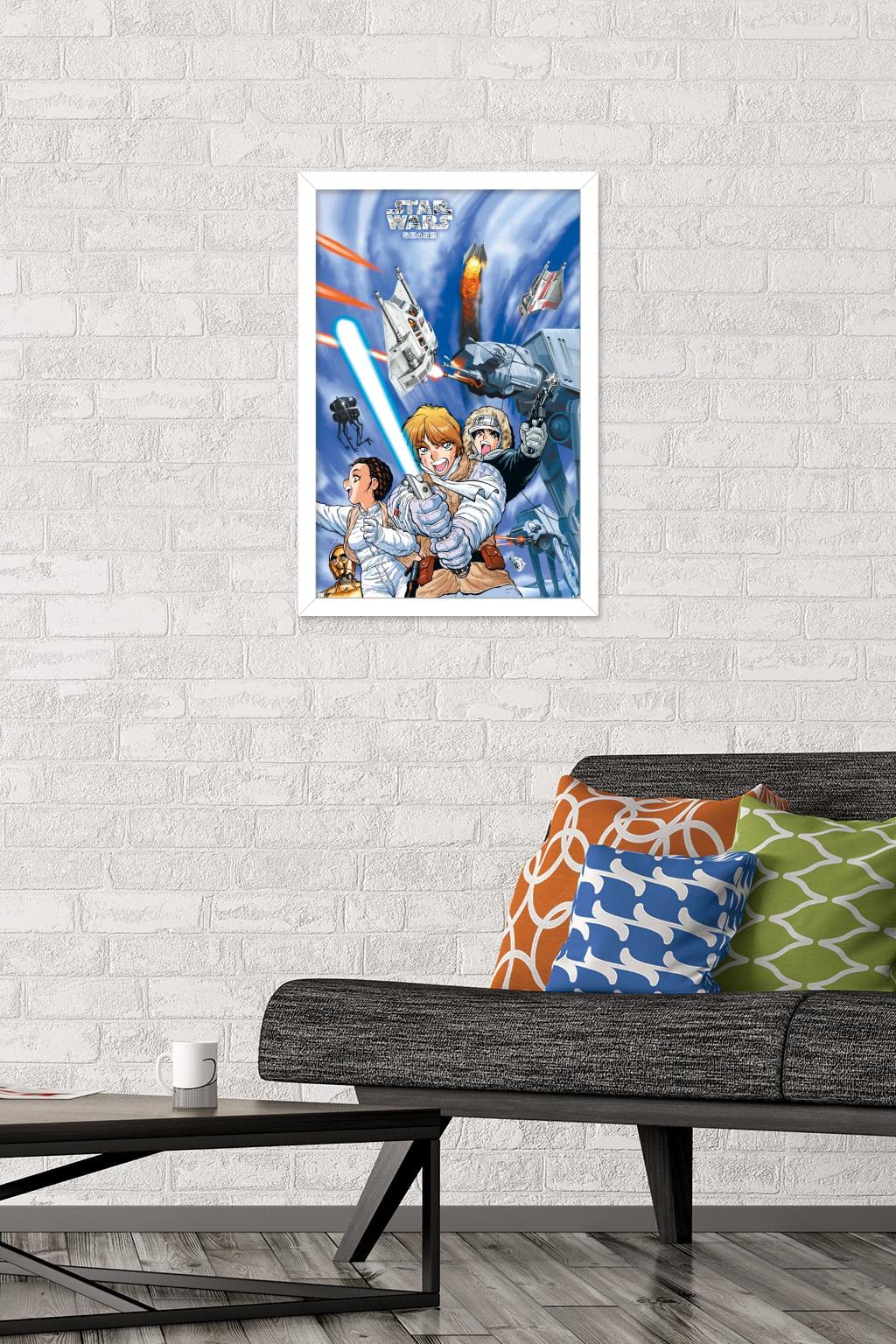 Trends International Star Wars: Manga Madness - Hoth Wall Poster, 14.725